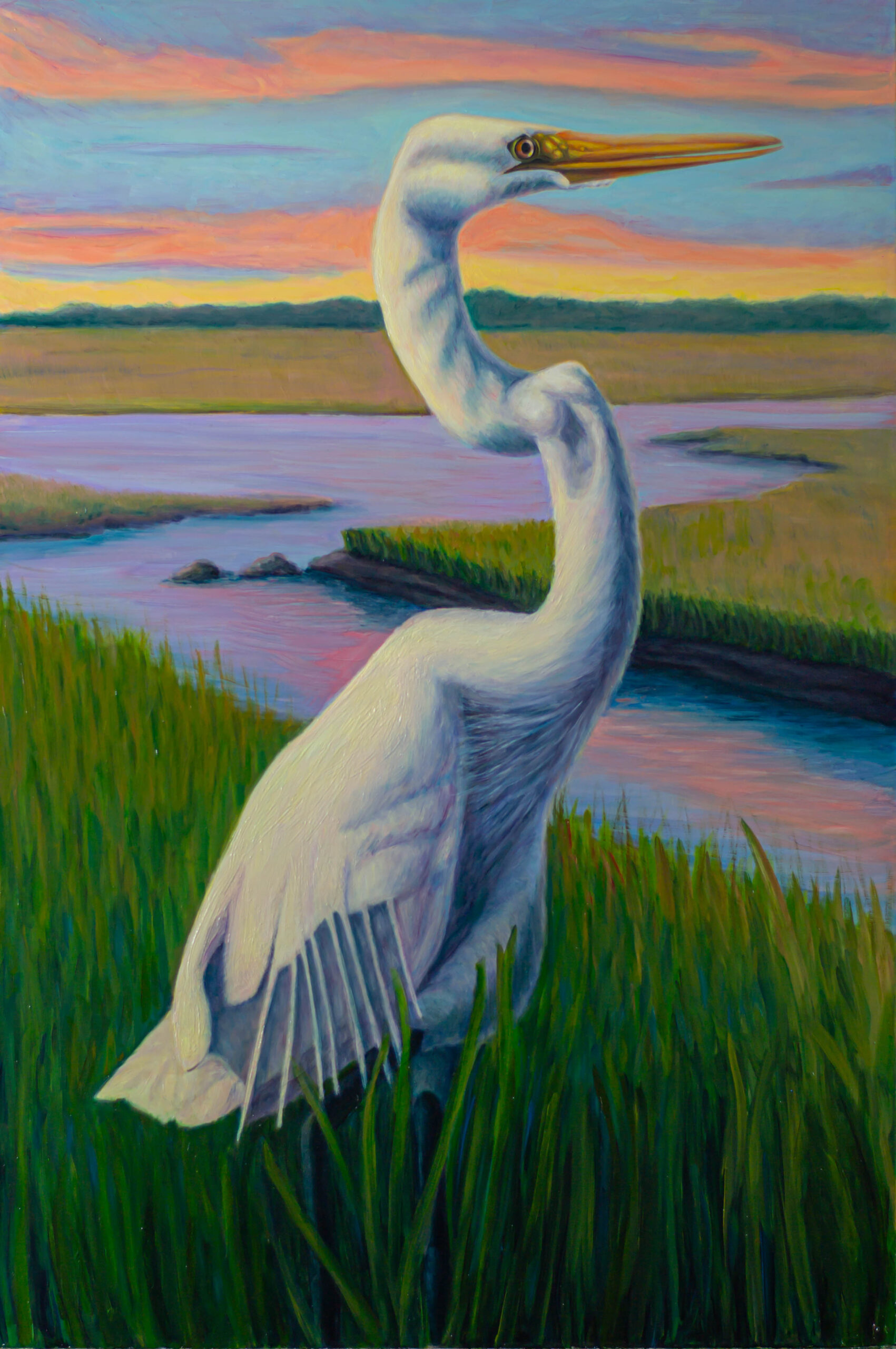 24" x 36" Oil on Aluminum