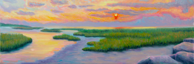 6" x 18" Oil on Aluminum